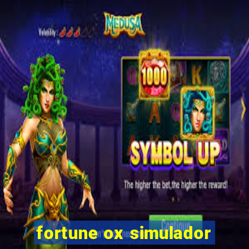 fortune ox simulador